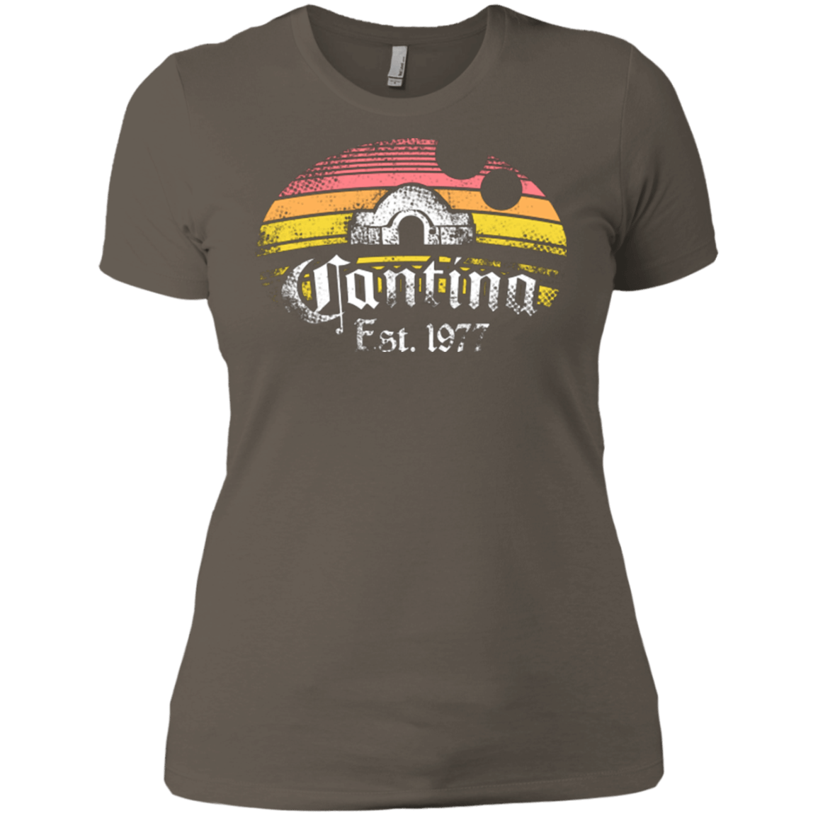 T-Shirts Warm Grey / X-Small Cantina Women's Premium T-Shirt