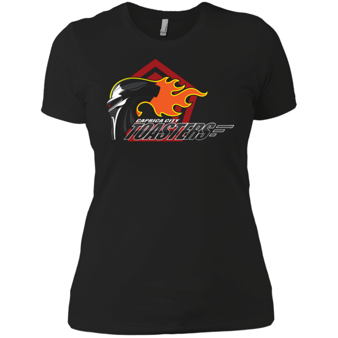 T-Shirts Black / X-Small Caprica City Toasters Women's Premium T-Shirt