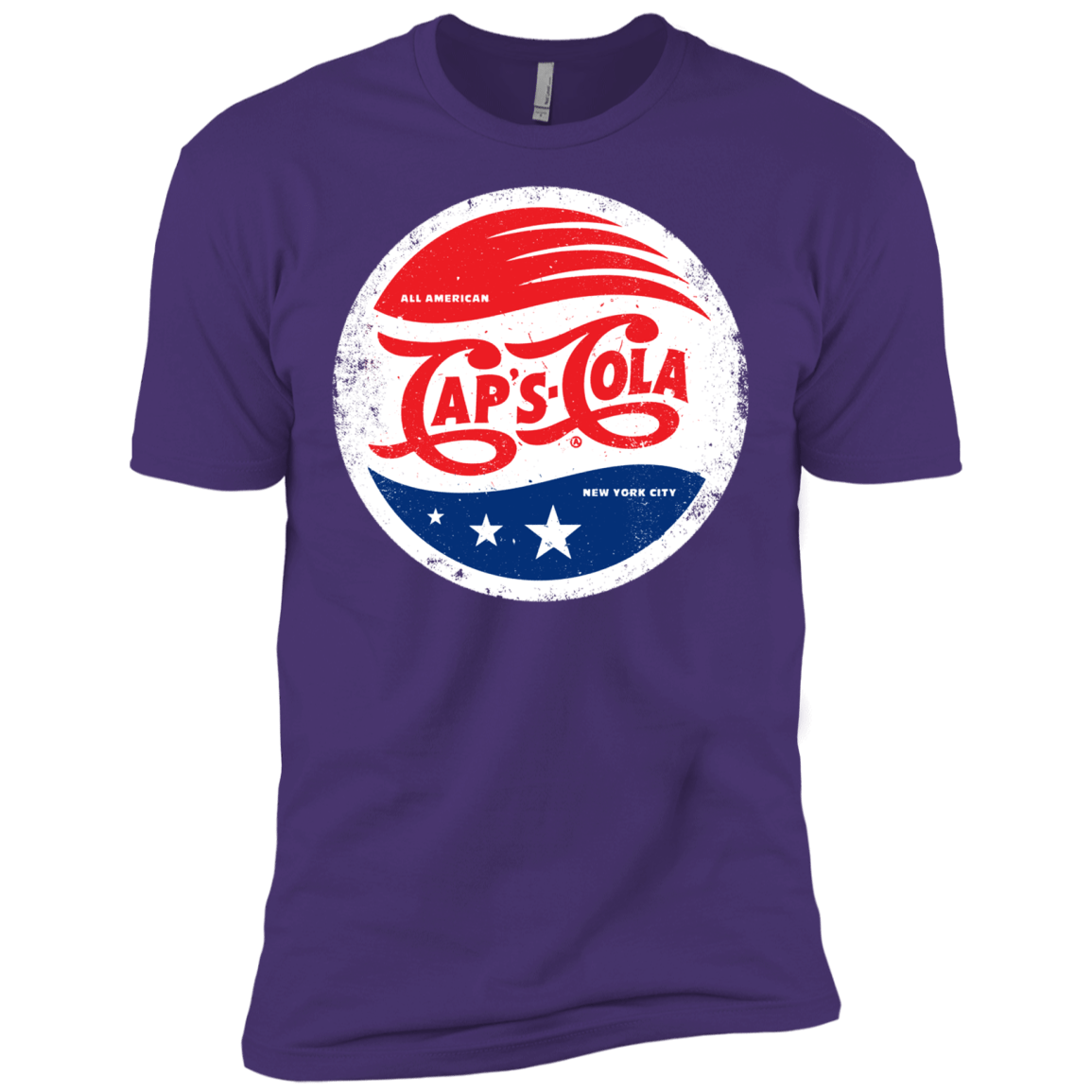 T-Shirts Purple / X-Small Caps Cola Men's Premium T-Shirt