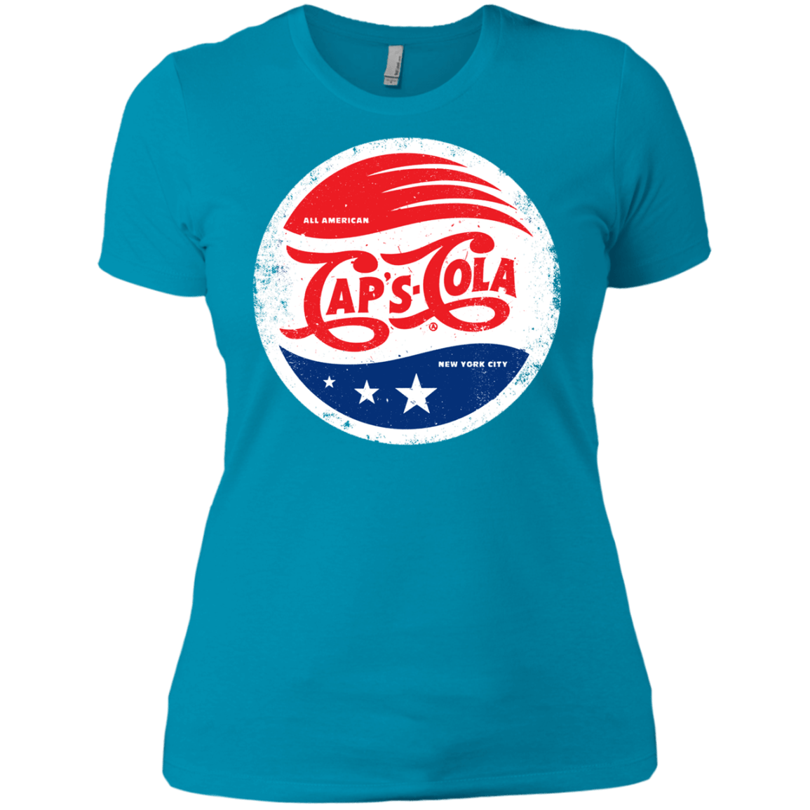 T-Shirts Turquoise / X-Small Caps Cola Women's Premium T-Shirt