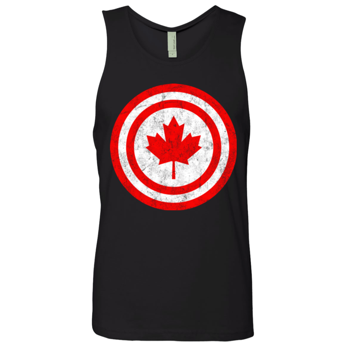 T-Shirts Black / Small Captain Canada Men's Premium Tank Top