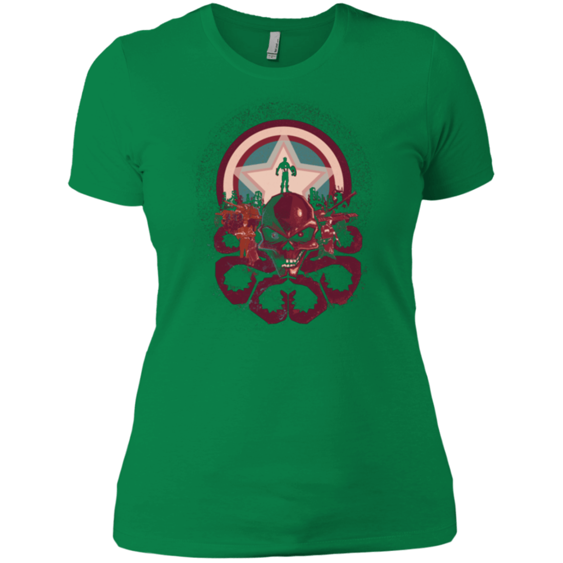 T-Shirts Kelly Green / X-Small Captain Nightmare Women's Premium T-Shirt