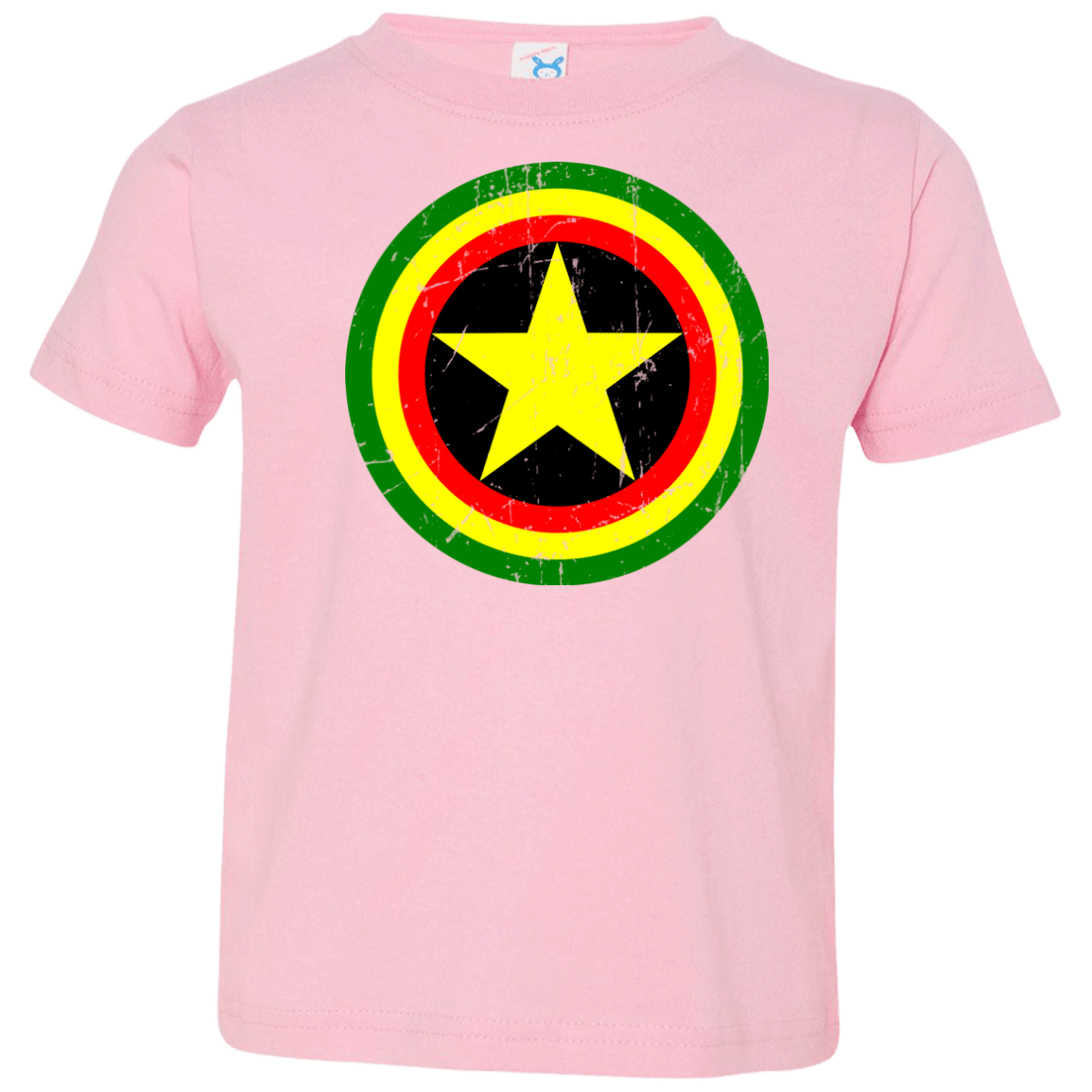 T-Shirts Pink / 2T Captain Rasta Toddler Premium T-Shirt
