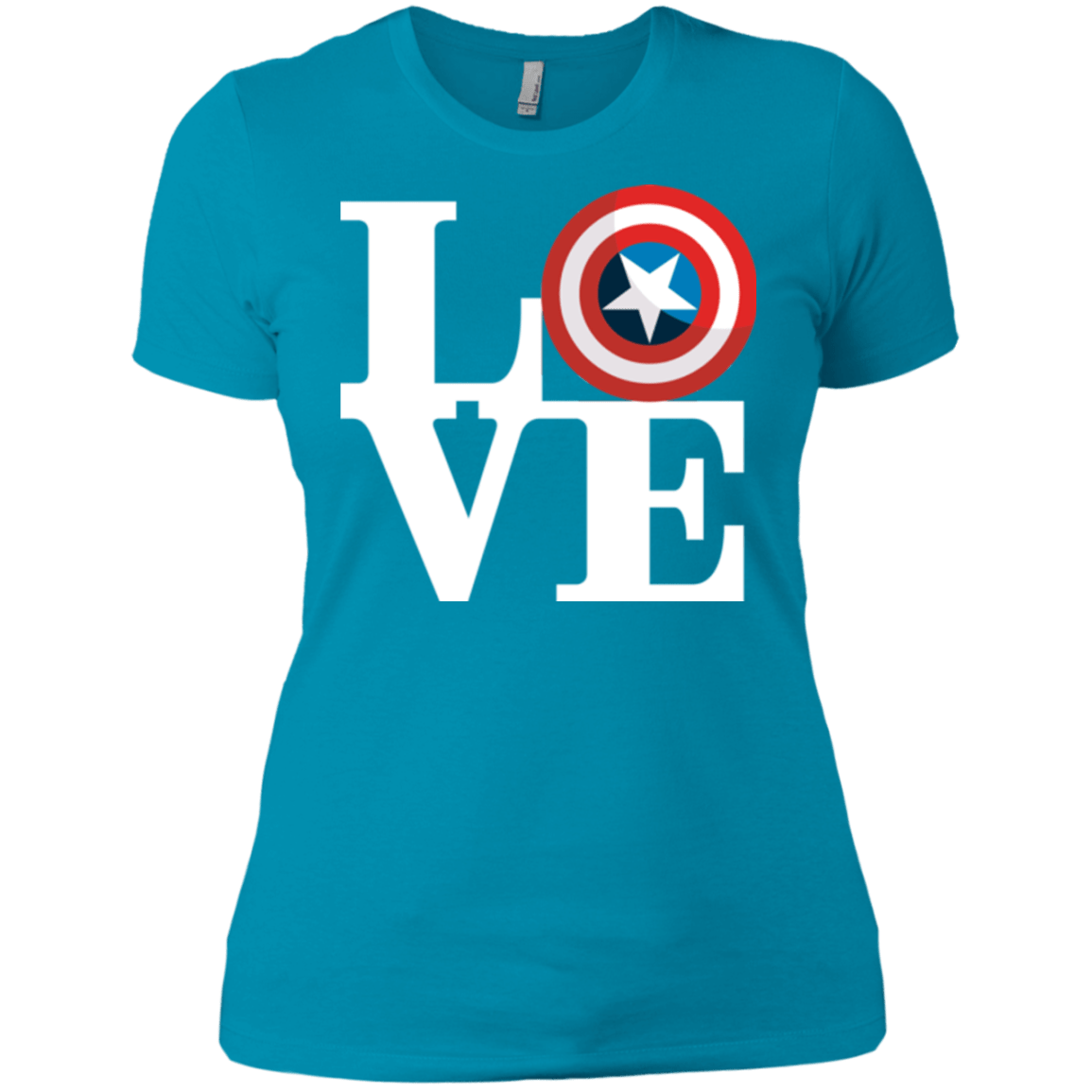 T-Shirts Turquoise / X-Small Captain's Love Women's Premium T-Shirt
