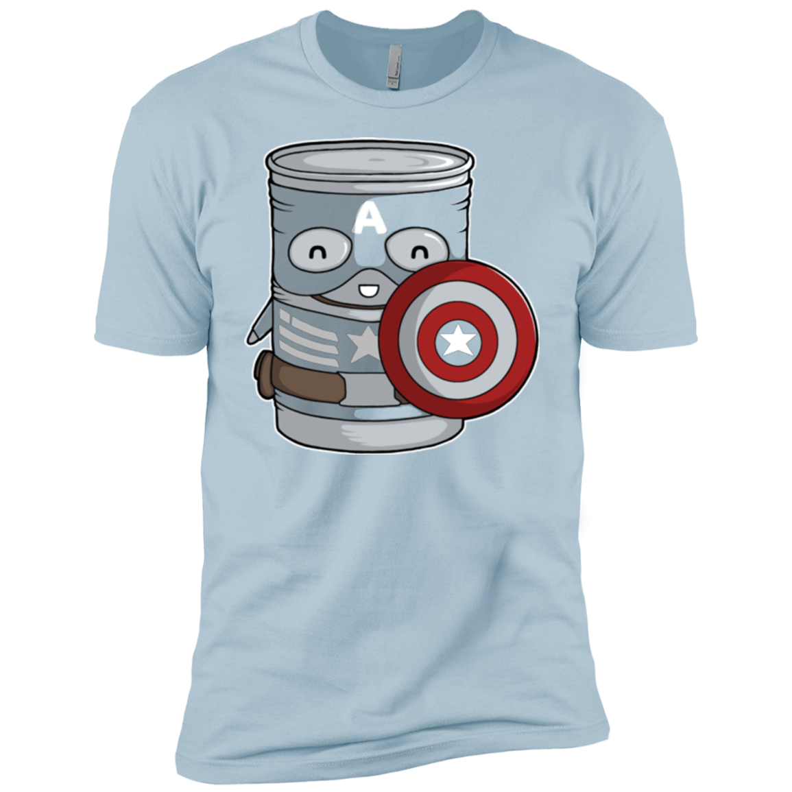 T-Shirts Light Blue / YXS CapTin America Boys Premium T-Shirt