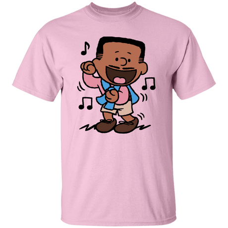 T-Shirts Light Pink / S Carlton Brown T-Shirt