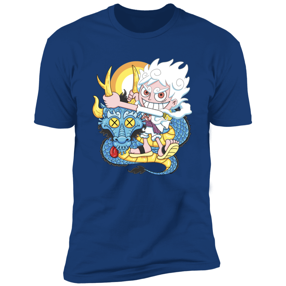 T-Shirts Royal / S Cartoon Pirate Men's Premium T-Shirt