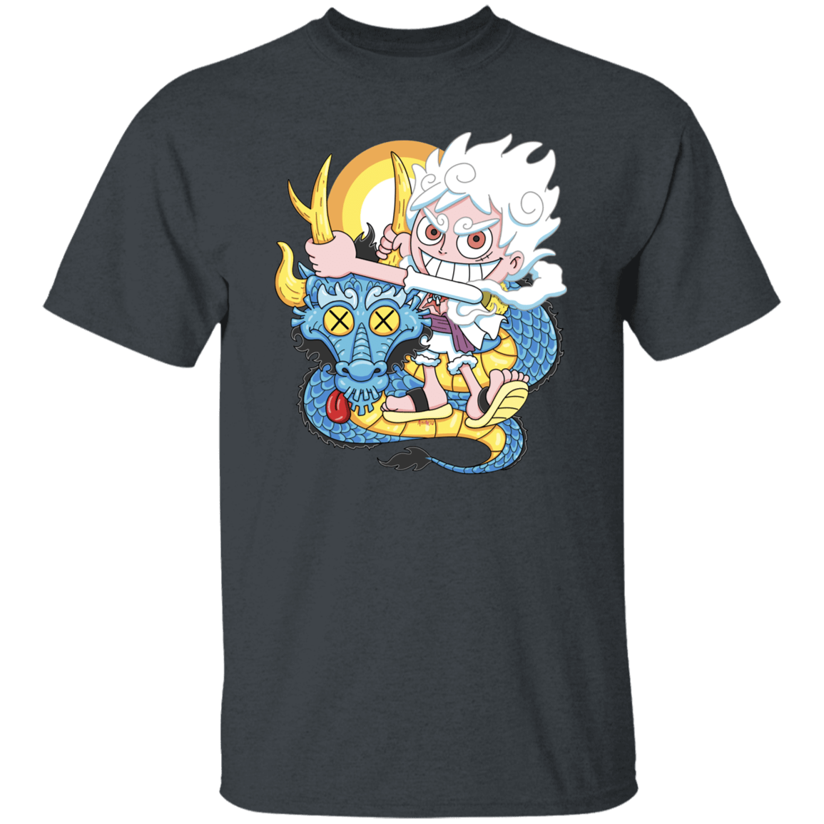 T-Shirts Dark Heather / S Cartoon Pirate T-Shirt