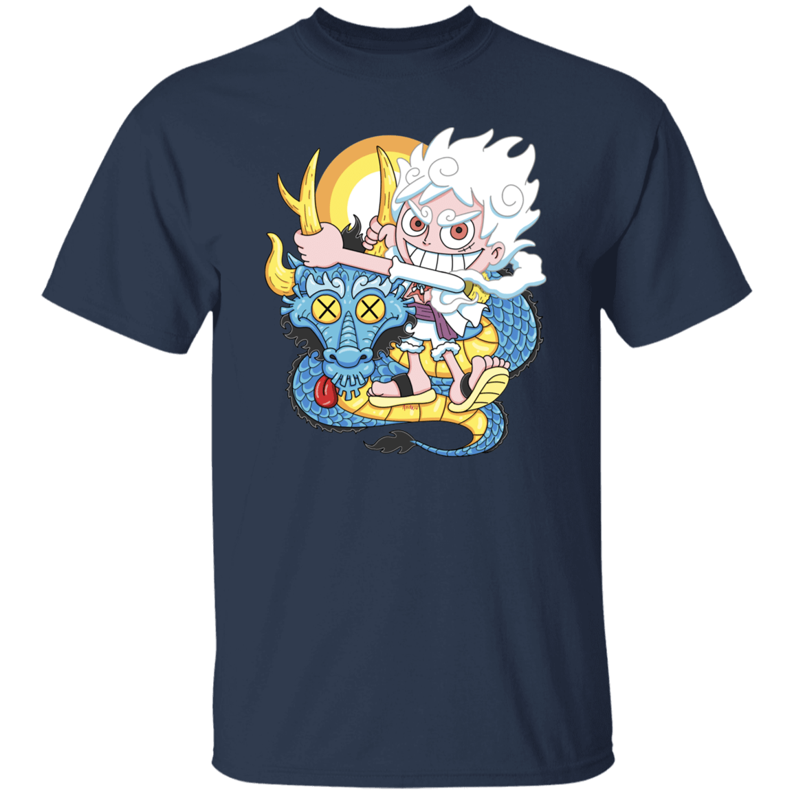 T-Shirts Navy / S Cartoon Pirate T-Shirt