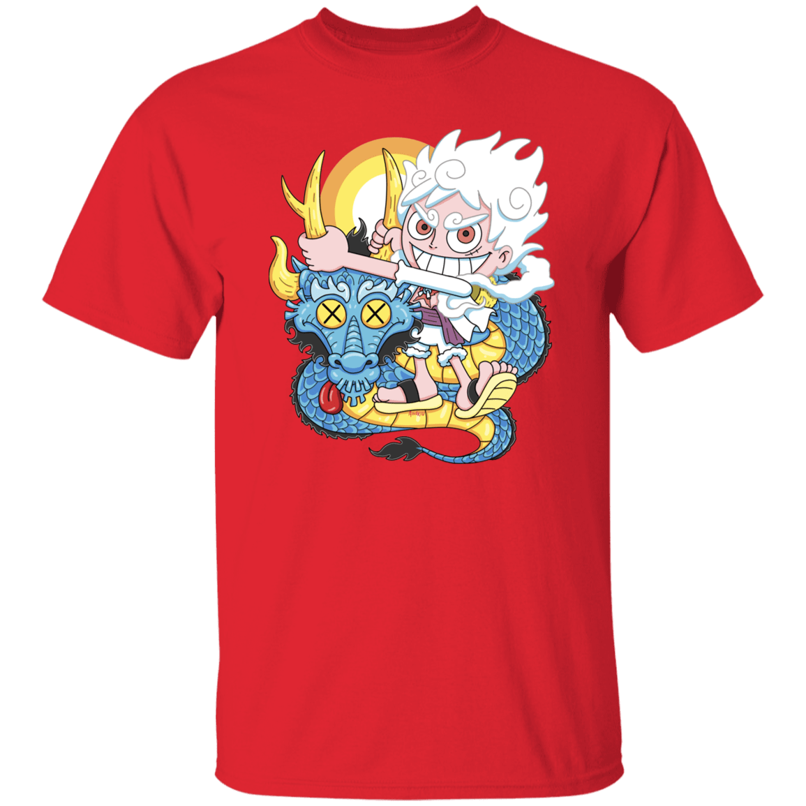 T-Shirts Red / S Cartoon Pirate T-Shirt