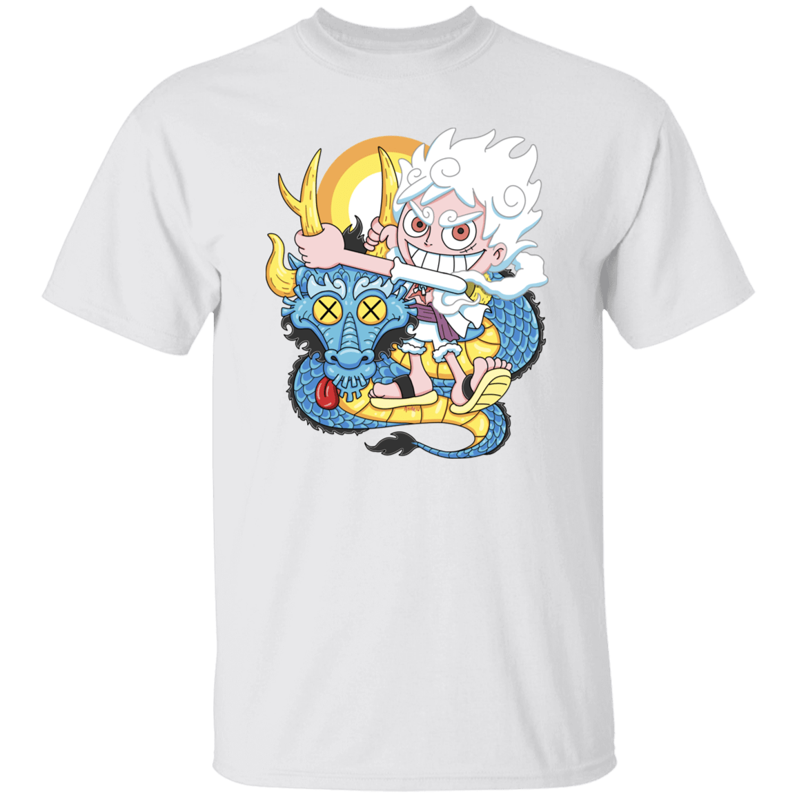 T-Shirts White / S Cartoon Pirate T-Shirt