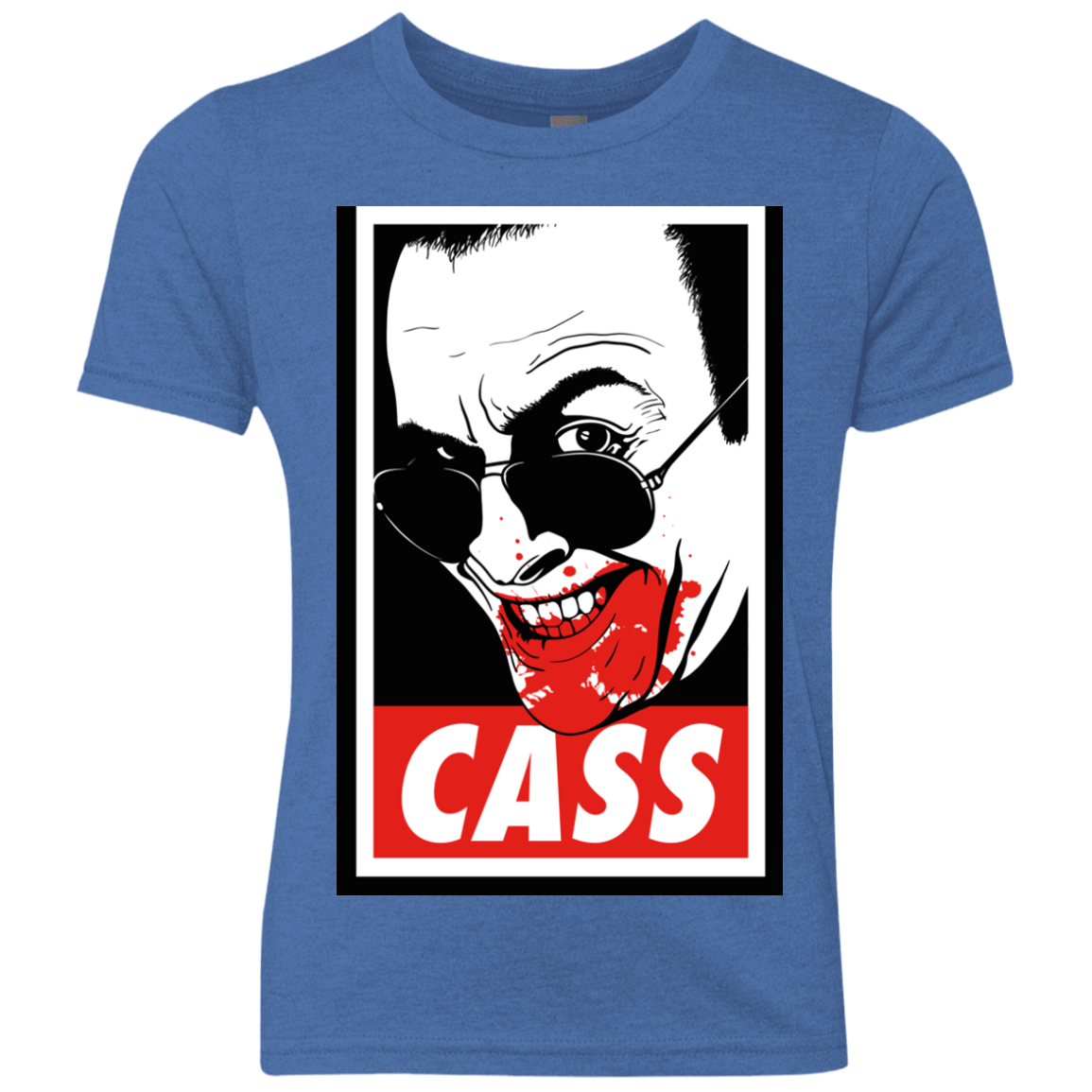 T-Shirts Vintage Royal / YXS CASS Youth Triblend T-Shirt