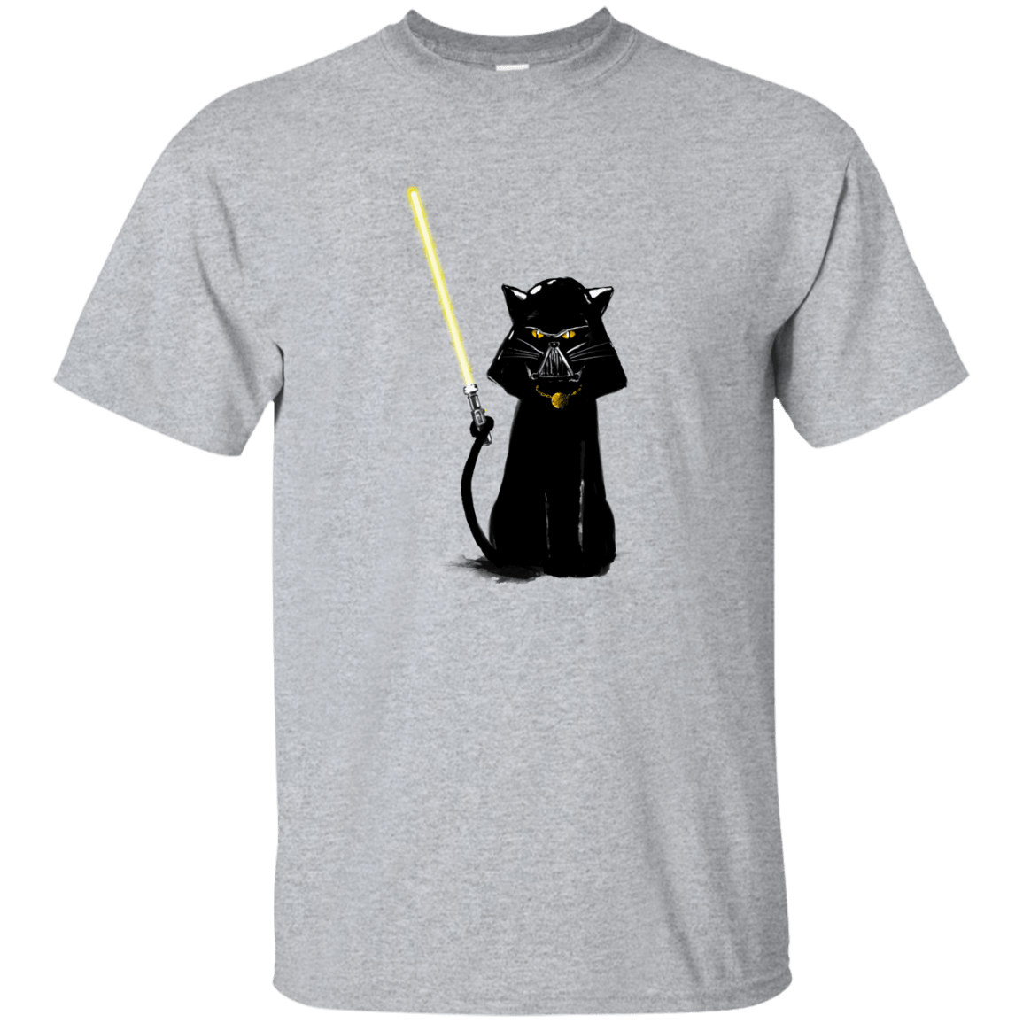 T-Shirts Sport Grey / S Cat Vader T-Shirt