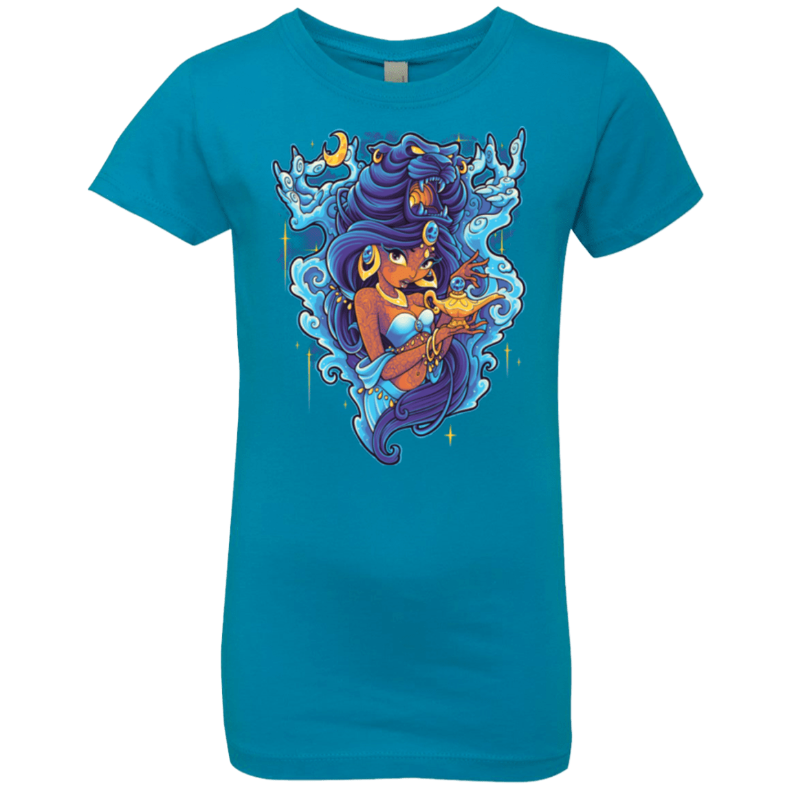 T-Shirts Turquoise / YXS Cave Of Wonders Girls Premium T-Shirt