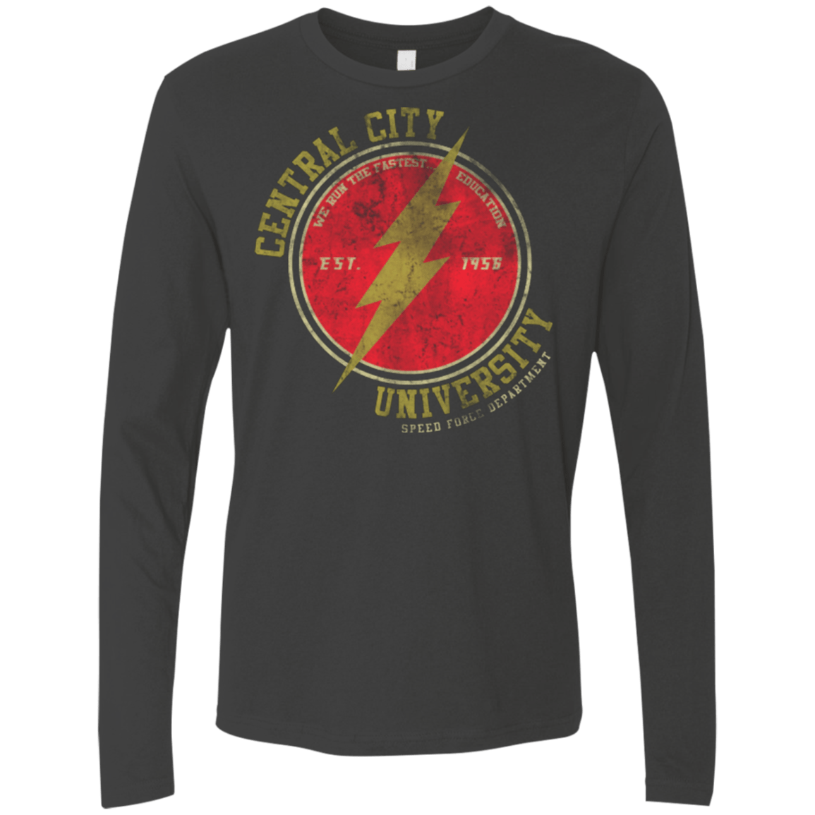 T-Shirts Heavy Metal / Small Central City U Men's Premium Long Sleeve