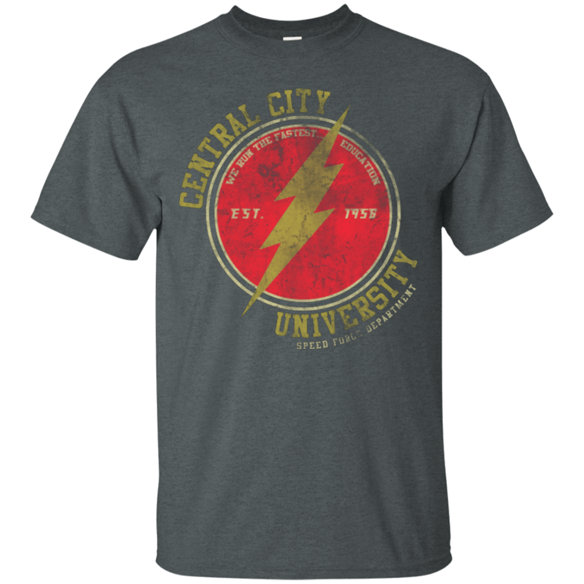 T-Shirts Dark Heather / Small Central City U T-Shirt