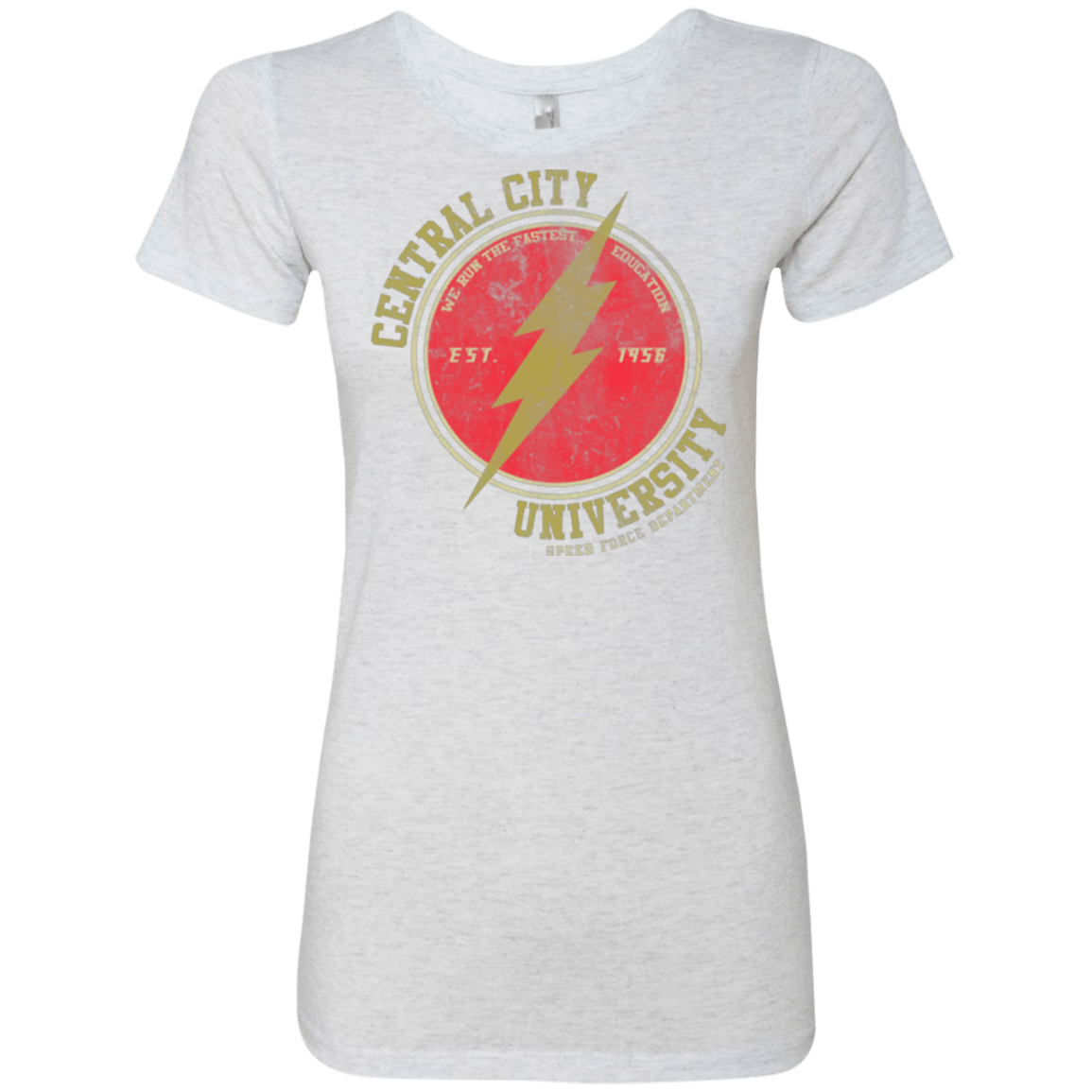 T-Shirts Heather White / Small Central City U Women's Triblend T-Shirt