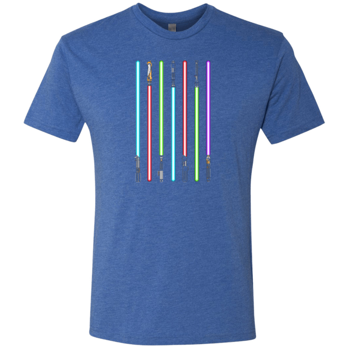 T-Shirts Vintage Royal / Small Choose Your Saber Men's Triblend T-Shirt