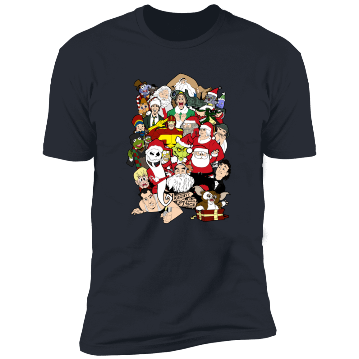 T-Shirts Indigo / S Christmas Chaos Men's Premium T-Shirt