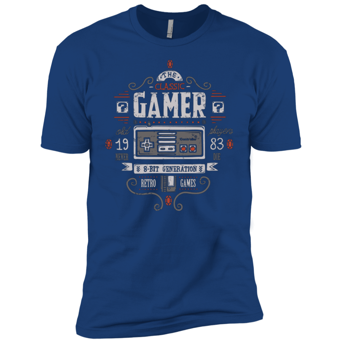 T-Shirts Royal / YXS Classic Gamer Boys Premium T-Shirt