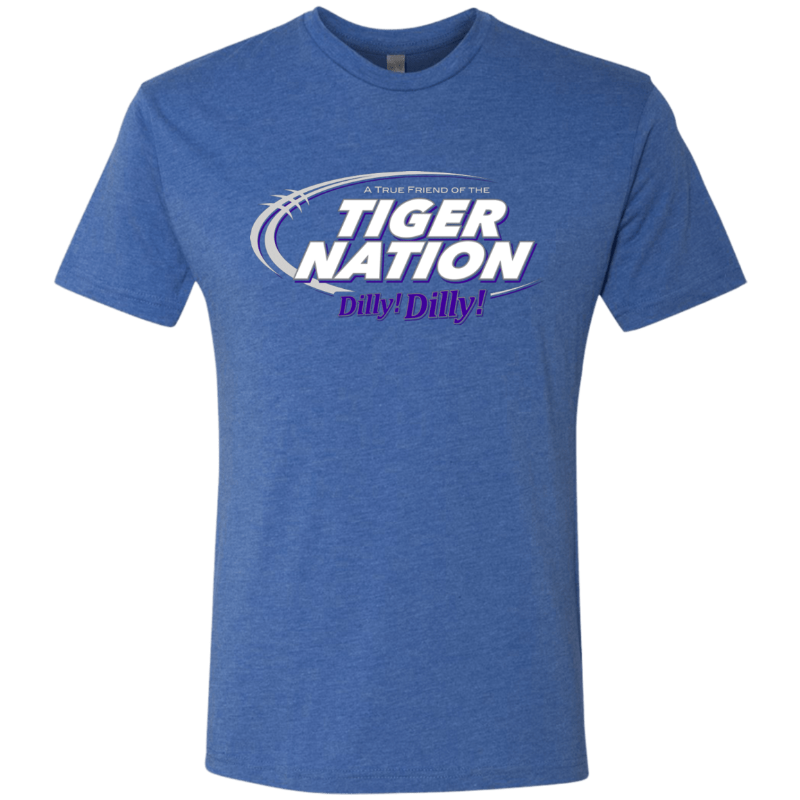 T-Shirts Vintage Royal / Small Clemson Dilly Dilly Men's Triblend T-Shirt