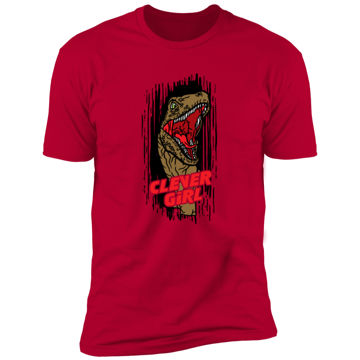 T-Shirts Red / S Clever Girl! Men's Premium T-Shirt