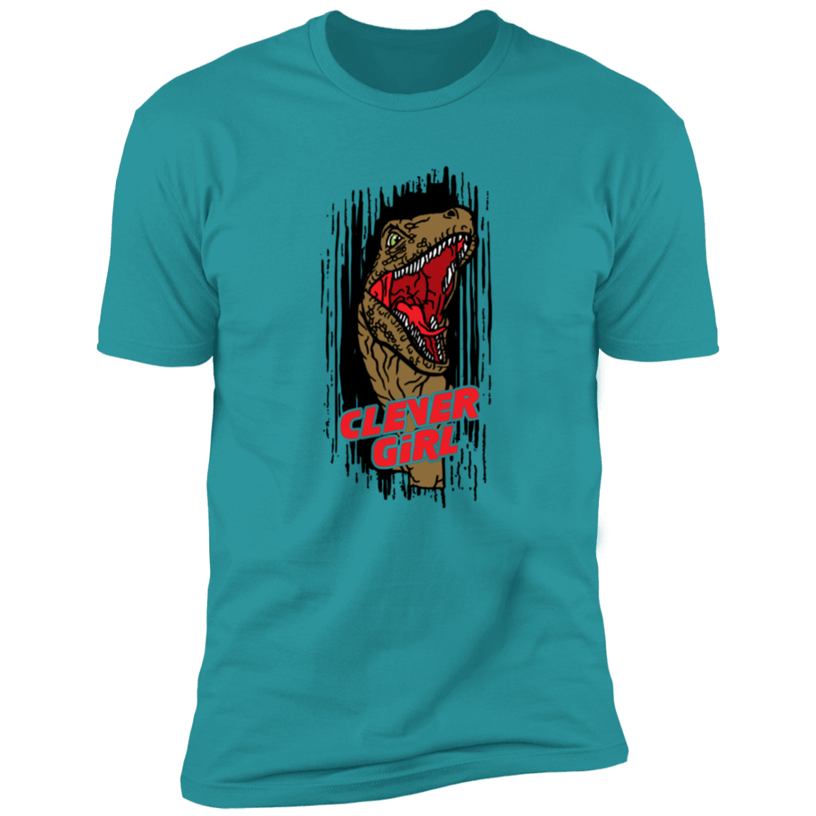 T-Shirts Tahiti Blue / S Clever Girl! Men's Premium T-Shirt