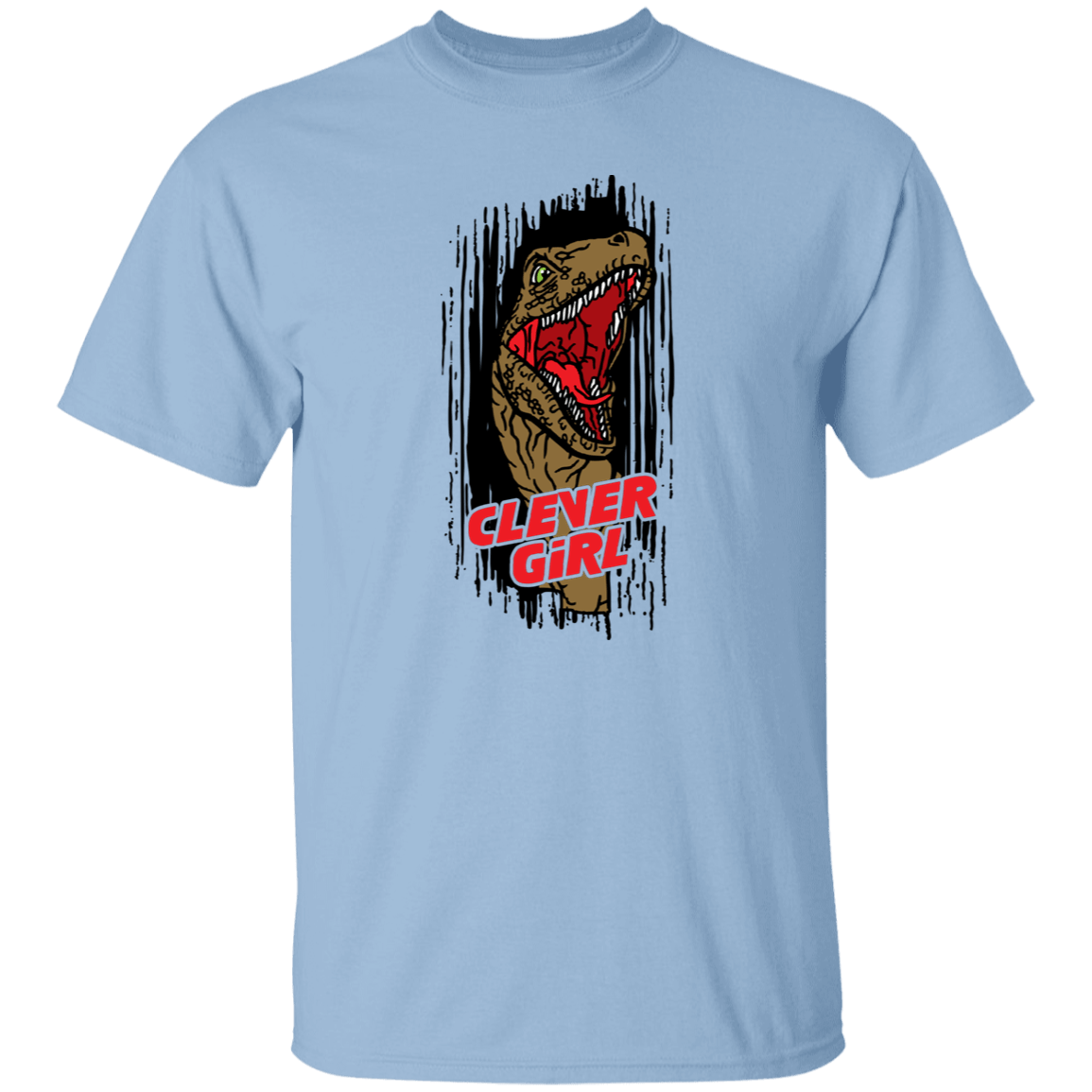 T-Shirts Light Blue / S Clever Girl! T-Shirt