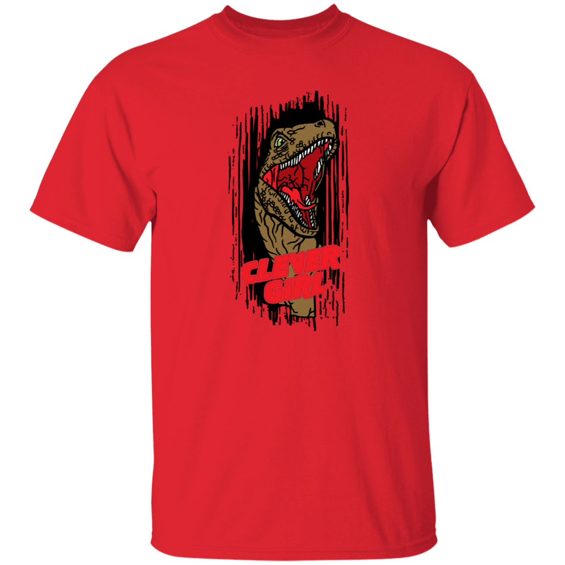T-Shirts Red / S Clever Girl! T-Shirt