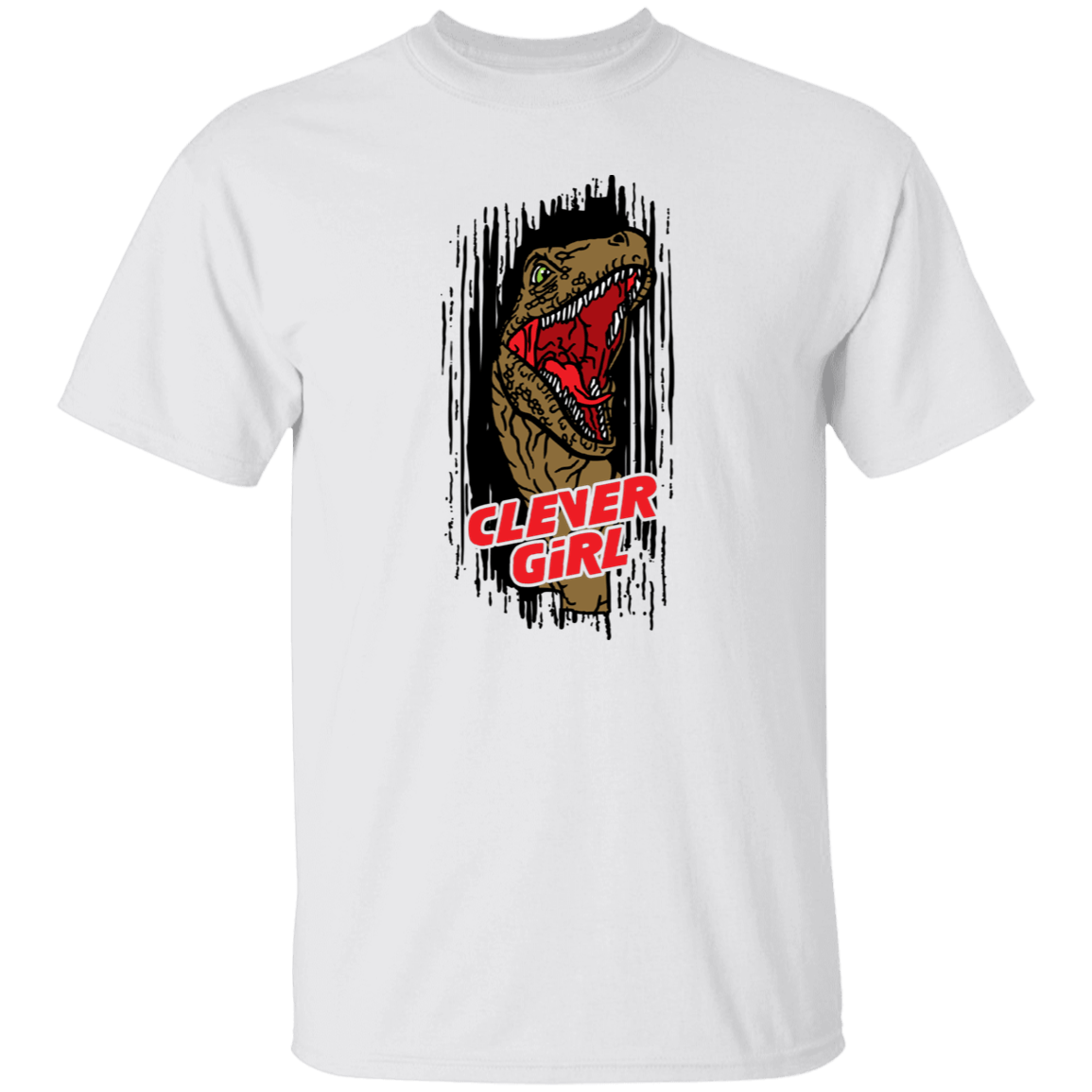 T-Shirts White / S Clever Girl! T-Shirt