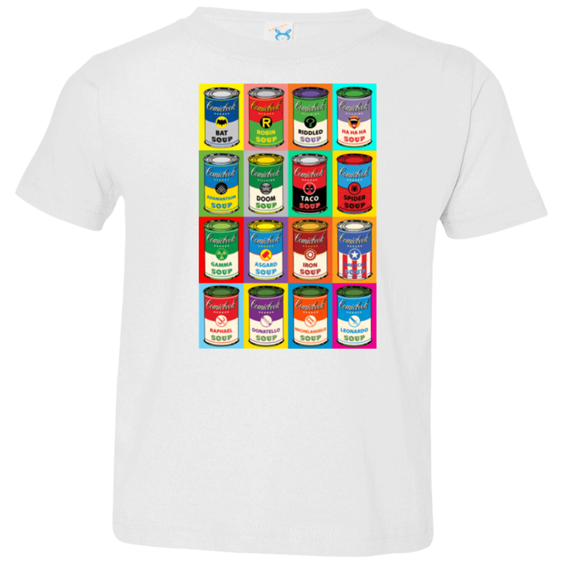 T-Shirts White / 2T Comic Soup Toddler Premium T-Shirt