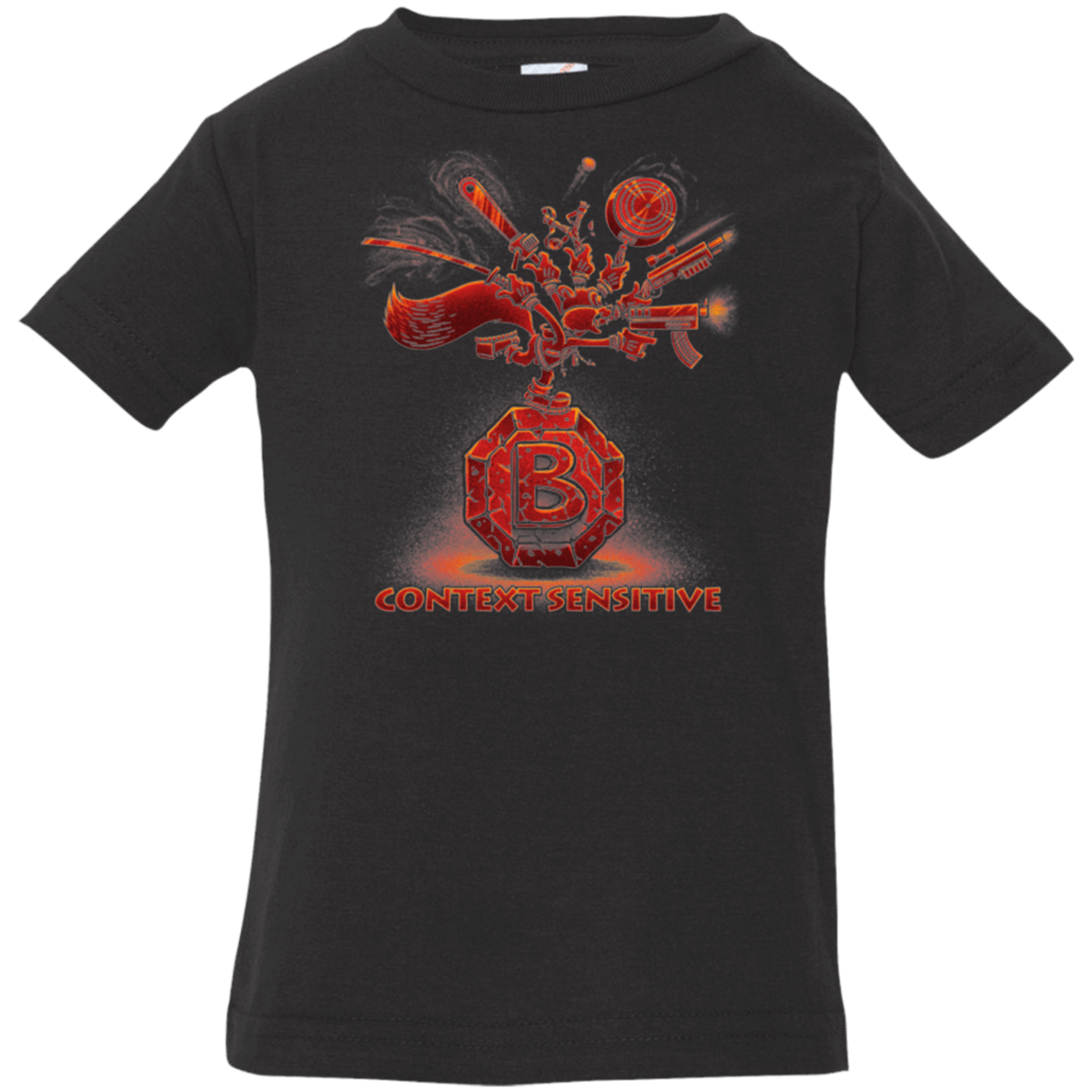 T-Shirts Black / 6 Months Context Sensitive Infant Premium T-Shirt