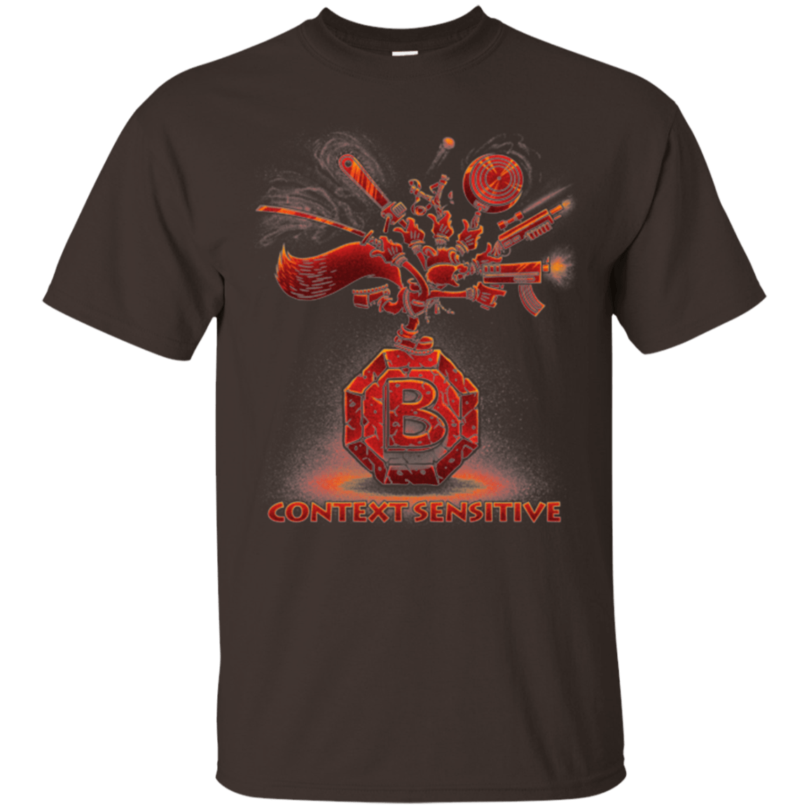 T-Shirts Dark Chocolate / Small Context Sensitive T-Shirt