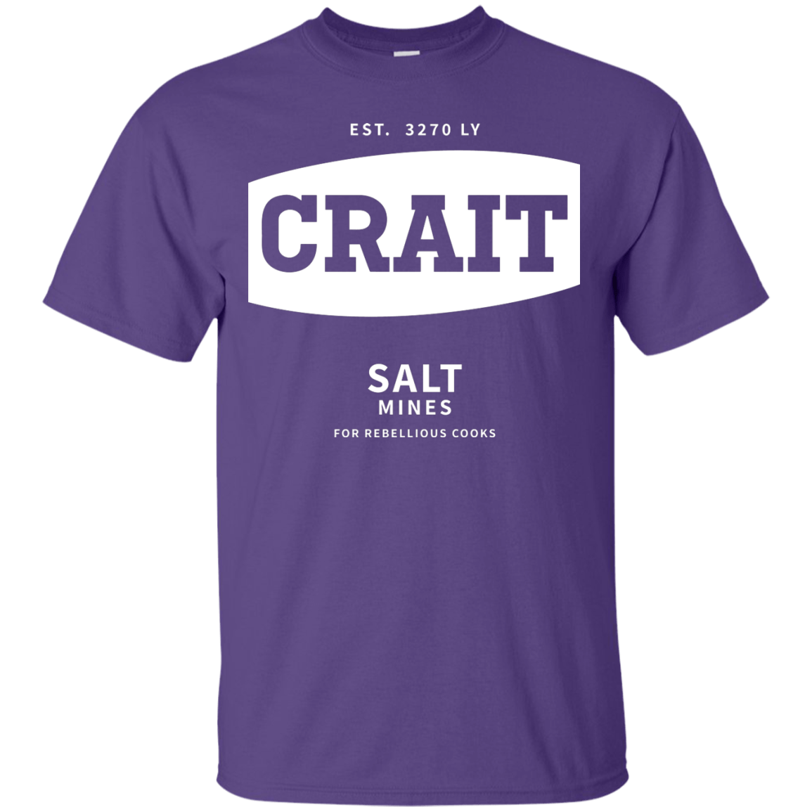 T-Shirts Purple / S Crait Saxa Salt T-Shirt
