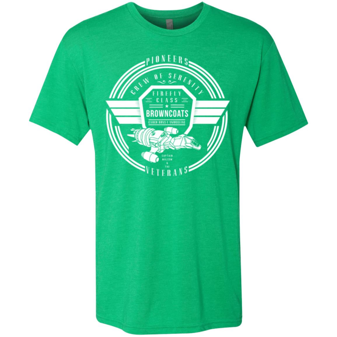 T-Shirts Envy / Small Crew of Serenity Men's Triblend T-Shirt