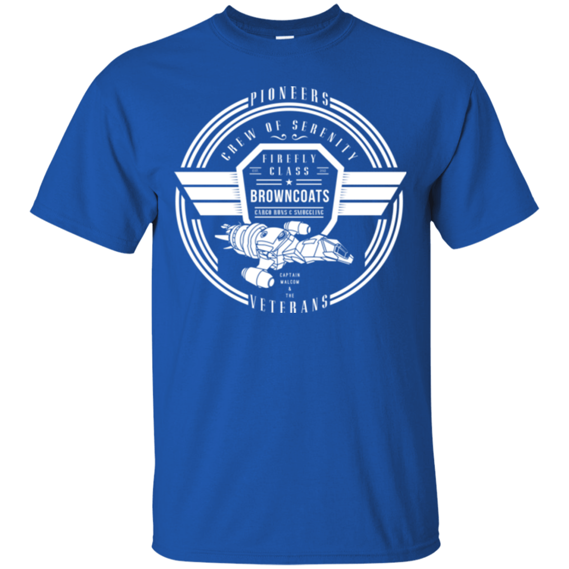 T-Shirts Royal / Small Crew of Serenity T-Shirt