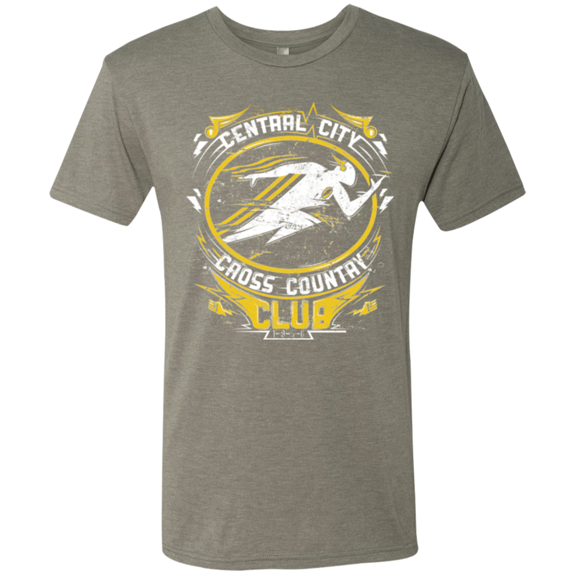 T-Shirts Venetian Grey / Small Cross Country Club Men's Triblend T-Shirt