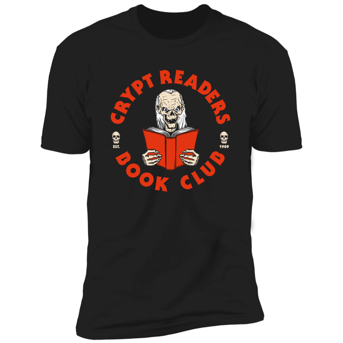 T-Shirts Black / X-Small Crypt Readers Book Club Men's Premium T-Shirt
