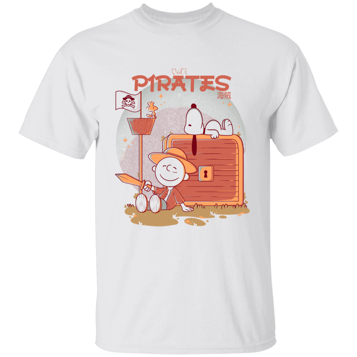 T-Shirts White / YXS Cute Pirates Youth T-Shirt