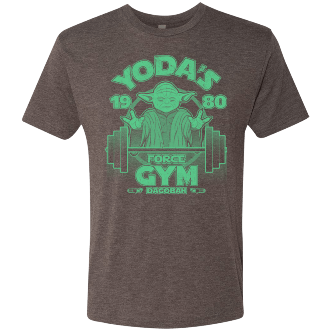 T-Shirts Macchiato / Small Dagobah Gym Men's Triblend T-Shirt