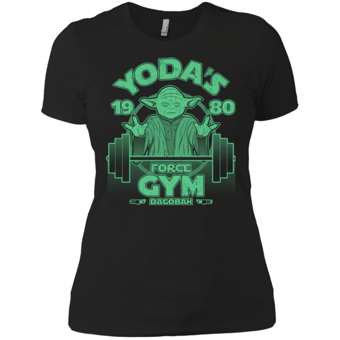 T-Shirts Black / X-Small Dagobah Gym Women's Premium T-Shirt