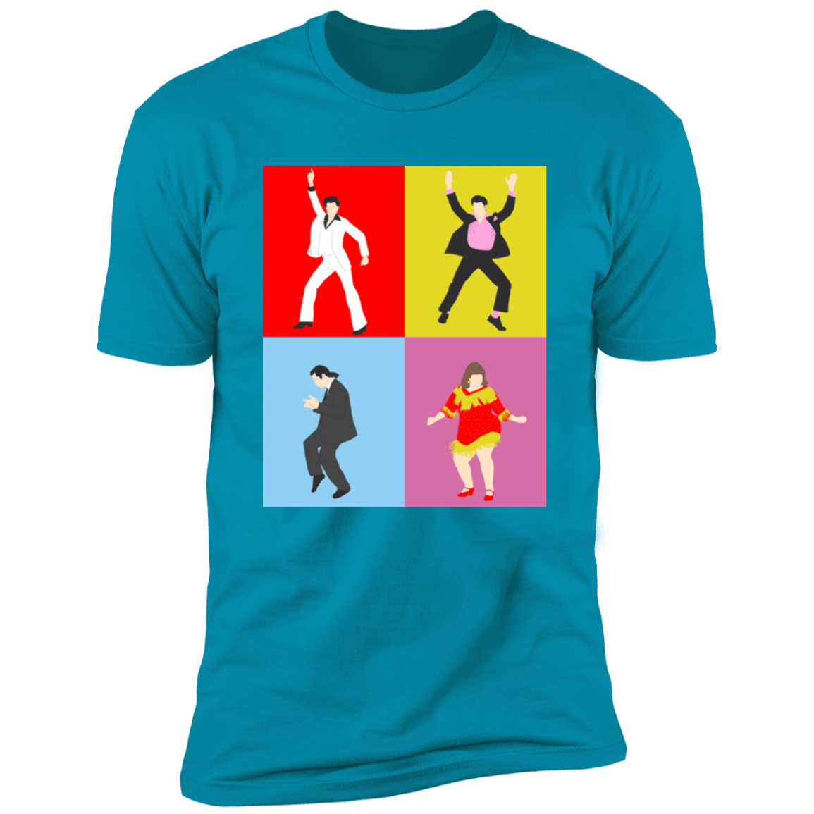 T-Shirts Turquoise / S Dance Men's Premium T-Shirt