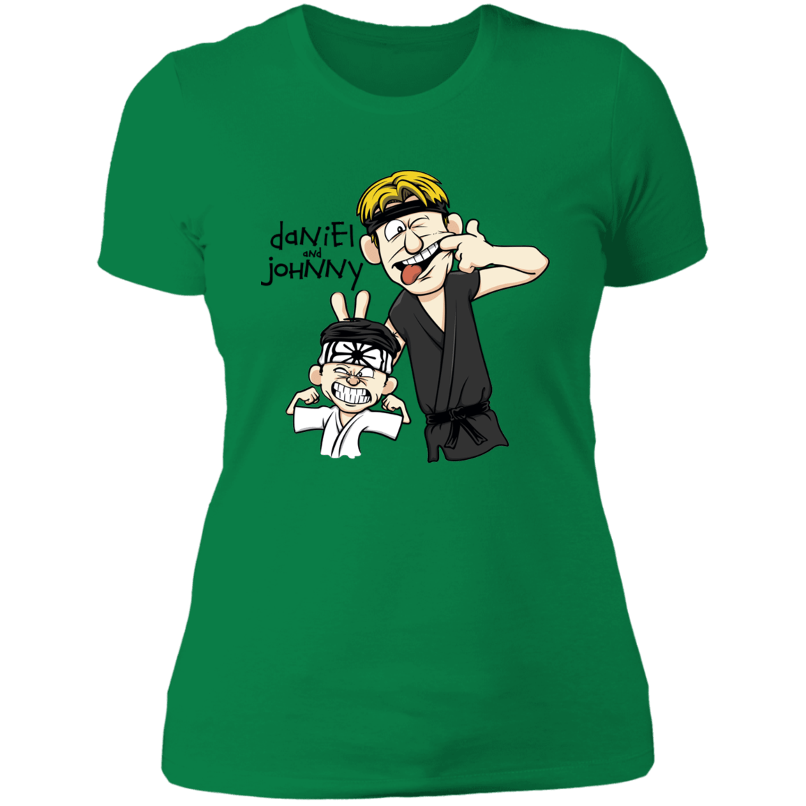T-Shirts Kelly Green / S Daniel and Johnny Women's Premium T-Shirt