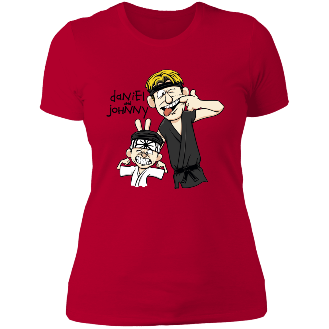 T-Shirts Red / S Daniel and Johnny Women's Premium T-Shirt