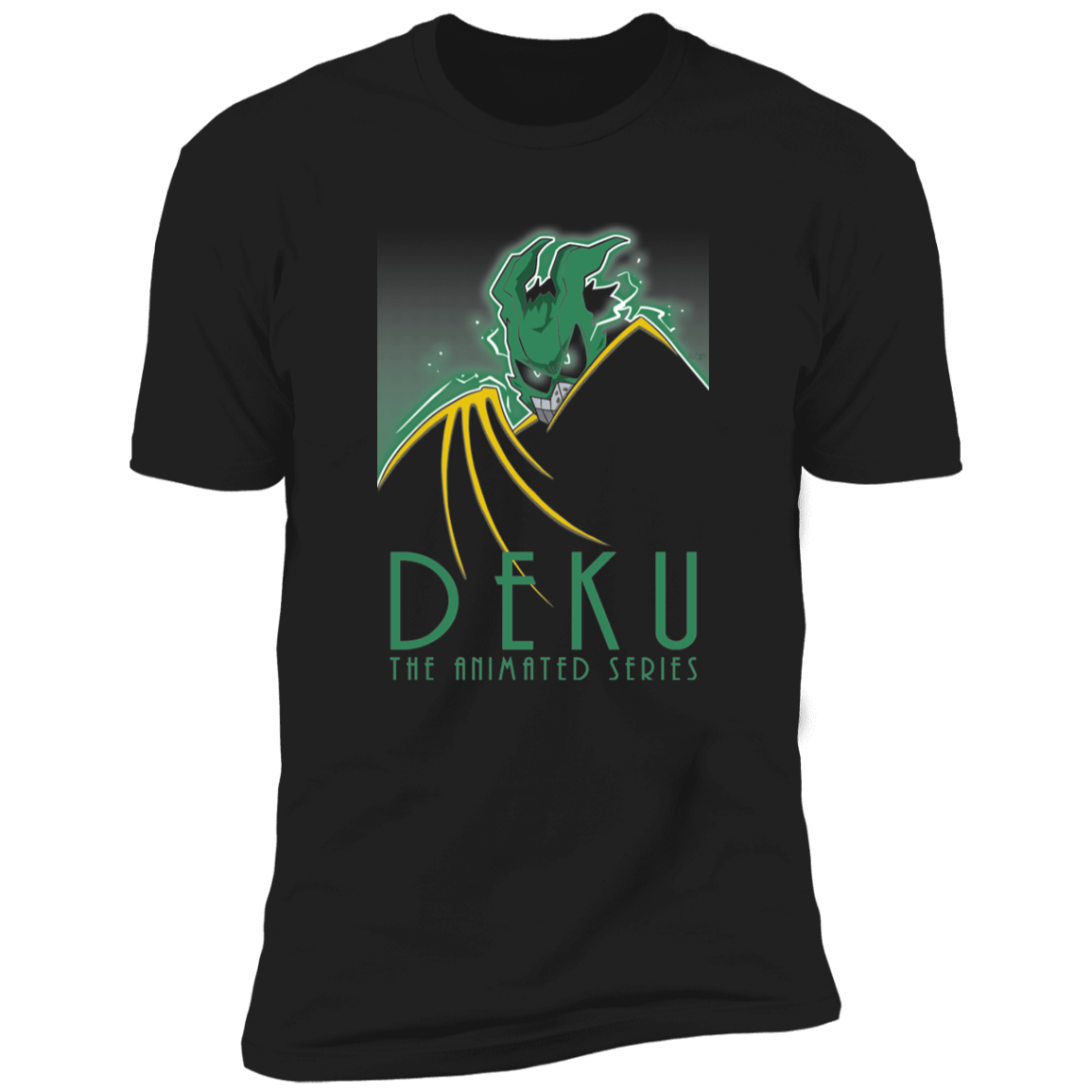 T-Shirts Black / X-Small Dark Deku Men's Premium T-Shirt
