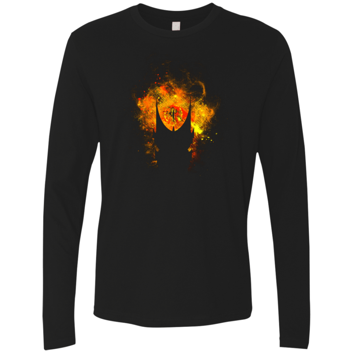 T-Shirts Black / Small DARK LORD ART Men's Premium Long Sleeve