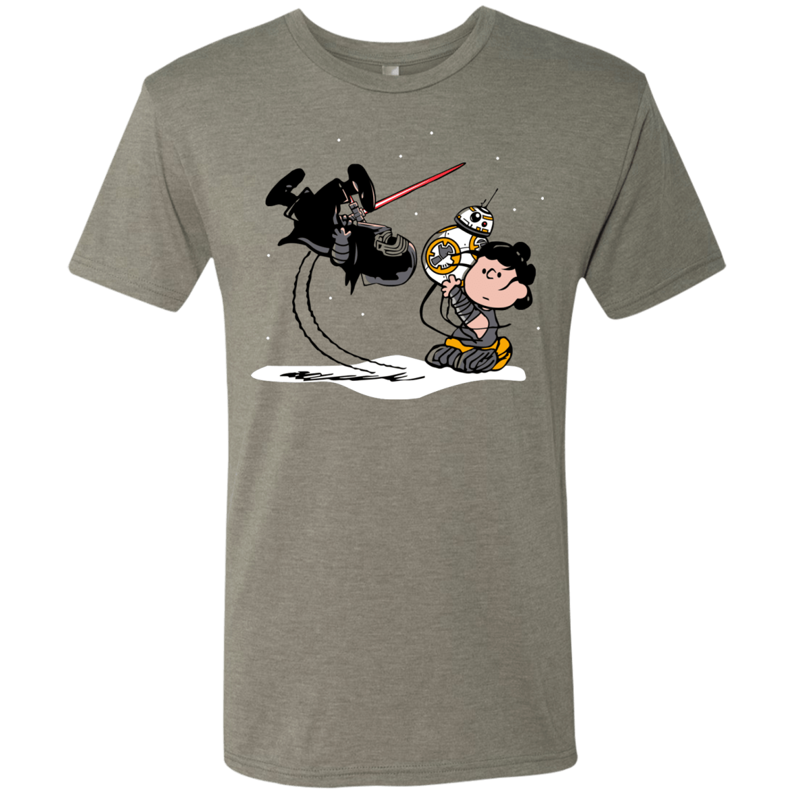 T-Shirts Venetian Grey / Small Darkness Falls Men's Triblend T-Shirt