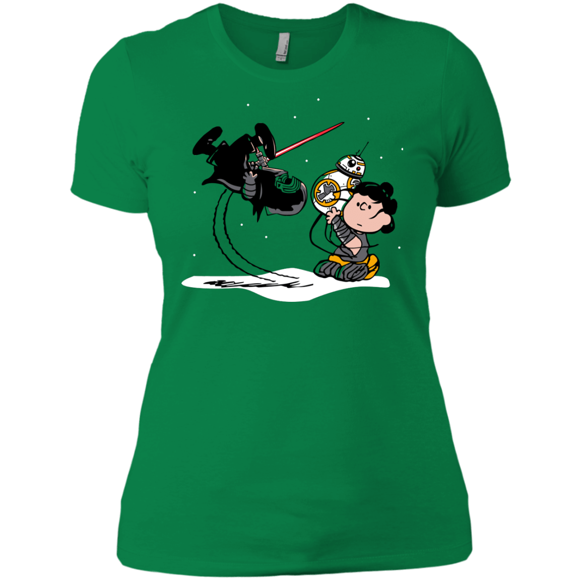 T-Shirts Kelly Green / X-Small Darkness Falls Women's Premium T-Shirt