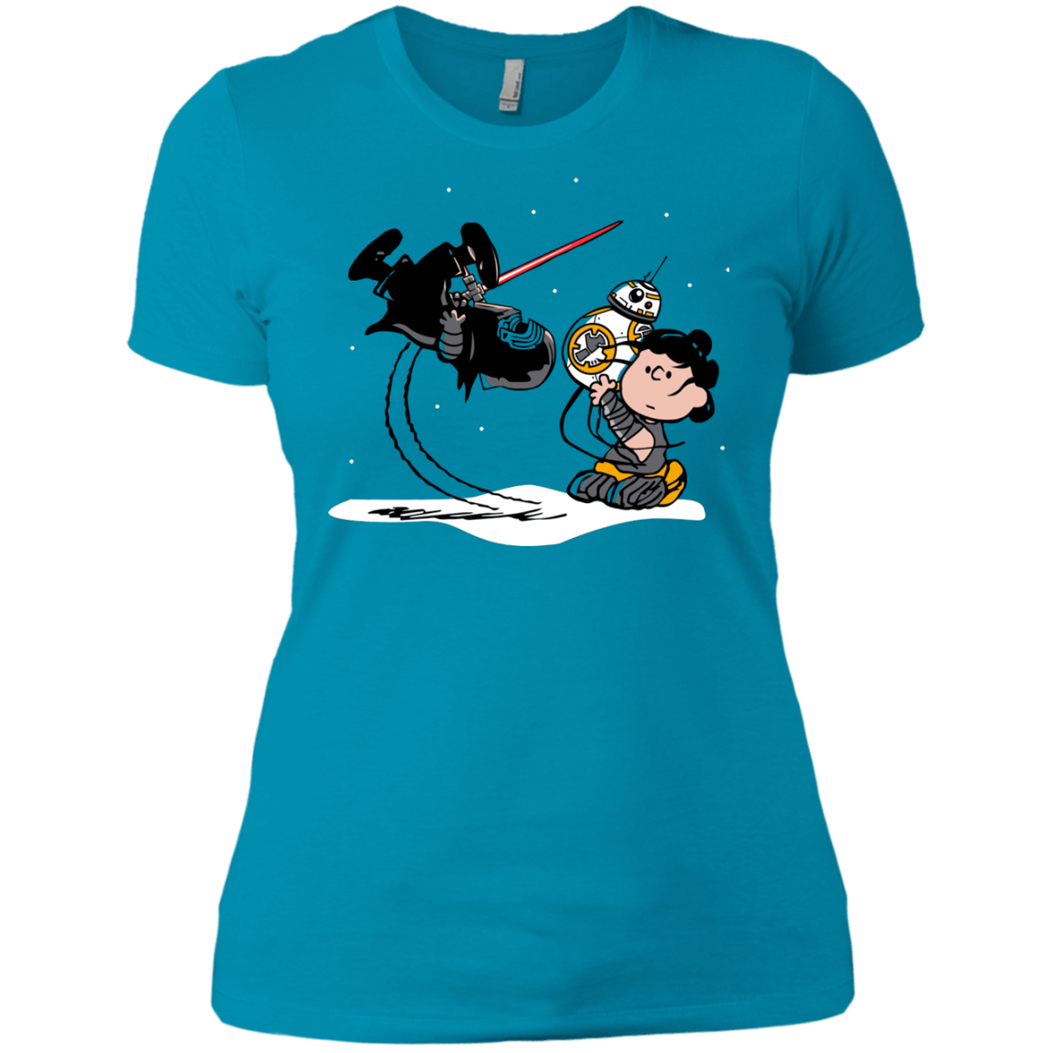 T-Shirts Turquoise / X-Small Darkness Falls Women's Premium T-Shirt