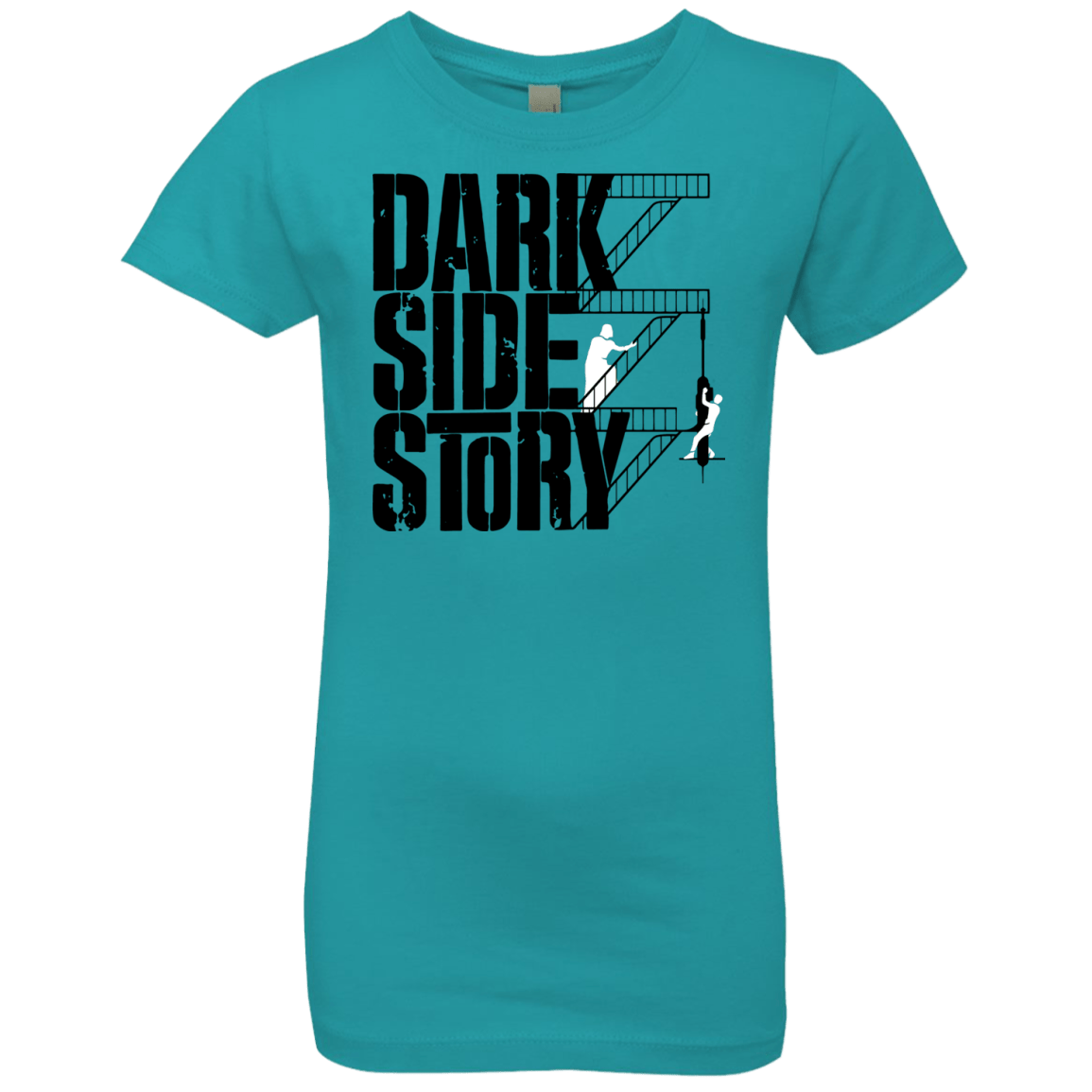 T-Shirts Tahiti Blue / YXS DARKSIDE STORY Girls Premium T-Shirt